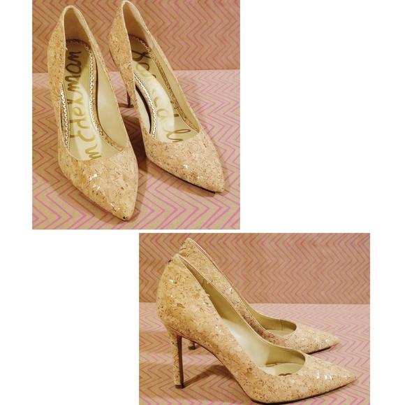 sam edelman cork pumps